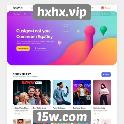 Acessibilidade e design do site hxhx.vip